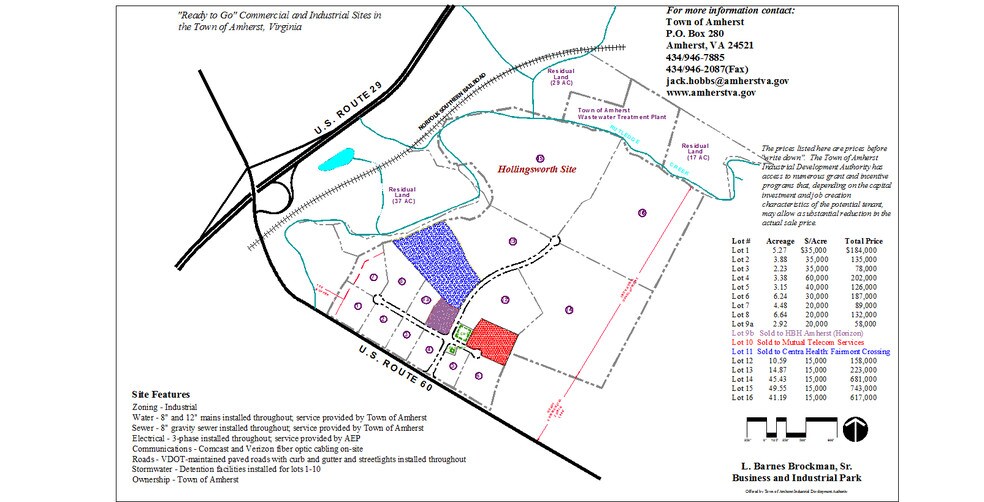 Brockman Park Drive, West & East Commerce St, Amherst, VA for sale - Building Photo - Image 3 of 7