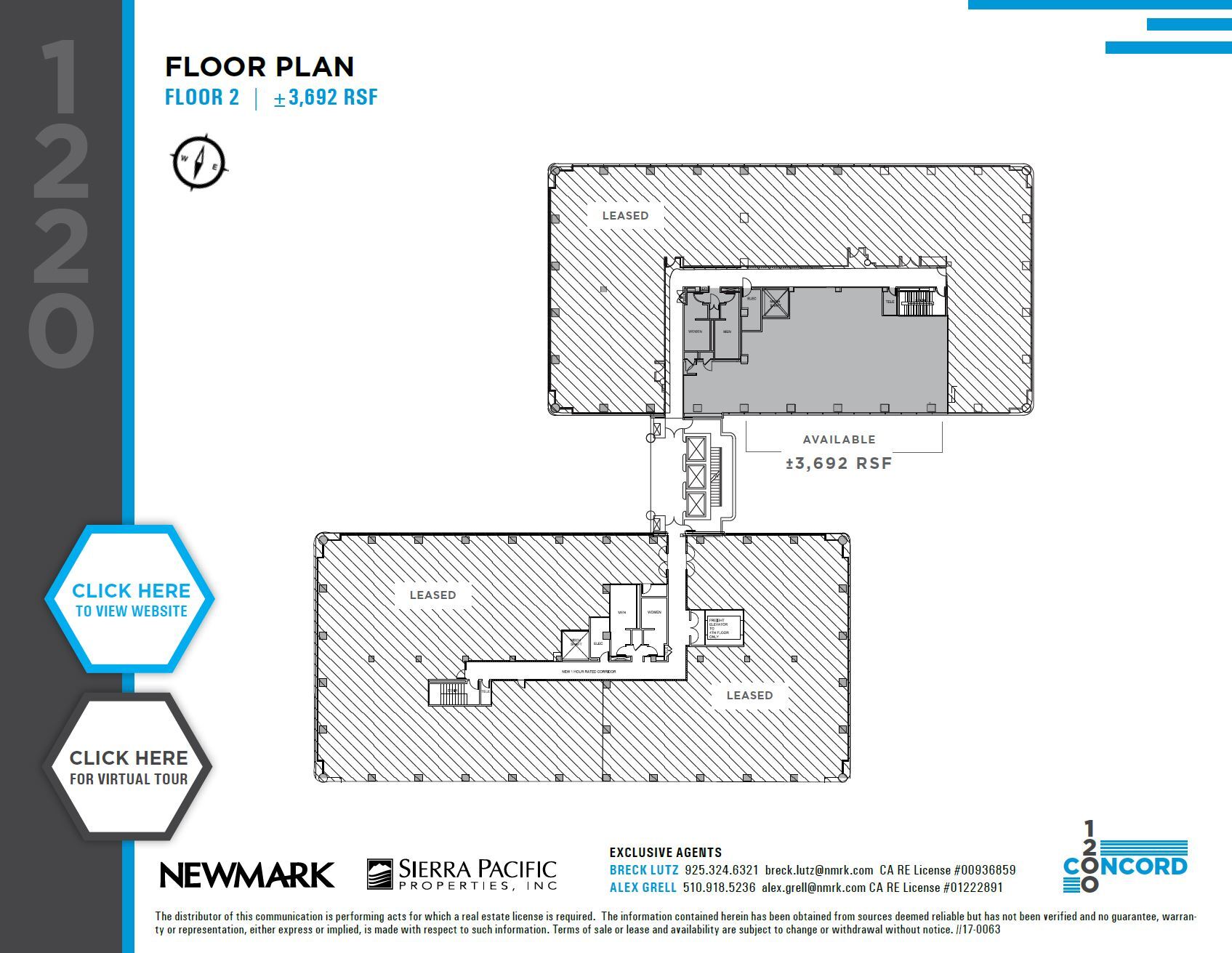 1200 Concord Ave, Concord, CA for lease Floor Plan- Image 1 of 1