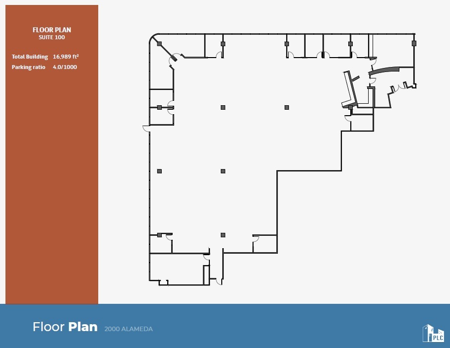 2000 Alameda de las Pulgas, San Mateo, CA for lease Floor Plan- Image 1 of 1