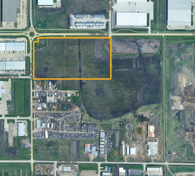 1001 NE 12th Ave, West Fargo, ND for sale - Aerial - Image 2 of 3