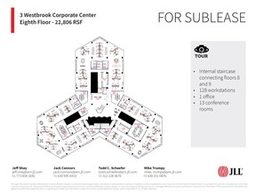 3 Westbrook Corporate Ctr, Westchester, IL for lease Floor Plan- Image 1 of 1