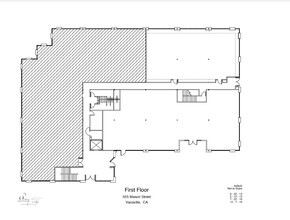 555 Mason St, Vacaville, CA for lease Floor Plan- Image 1 of 1