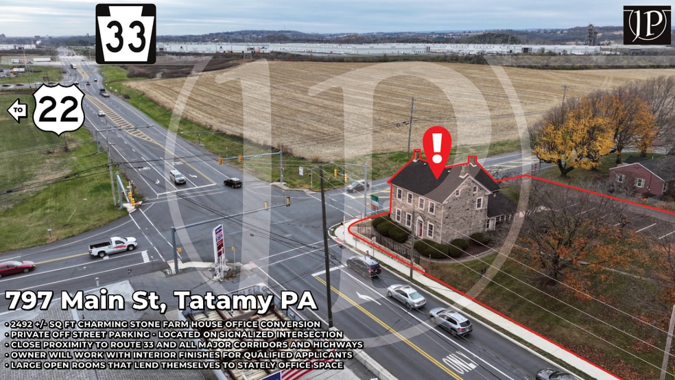 797 Main St, Tatamy, PA for lease - Building Photo - Image 1 of 46