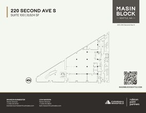 222 2nd Ave S, Seattle, WA for lease Site Plan- Image 1 of 1
