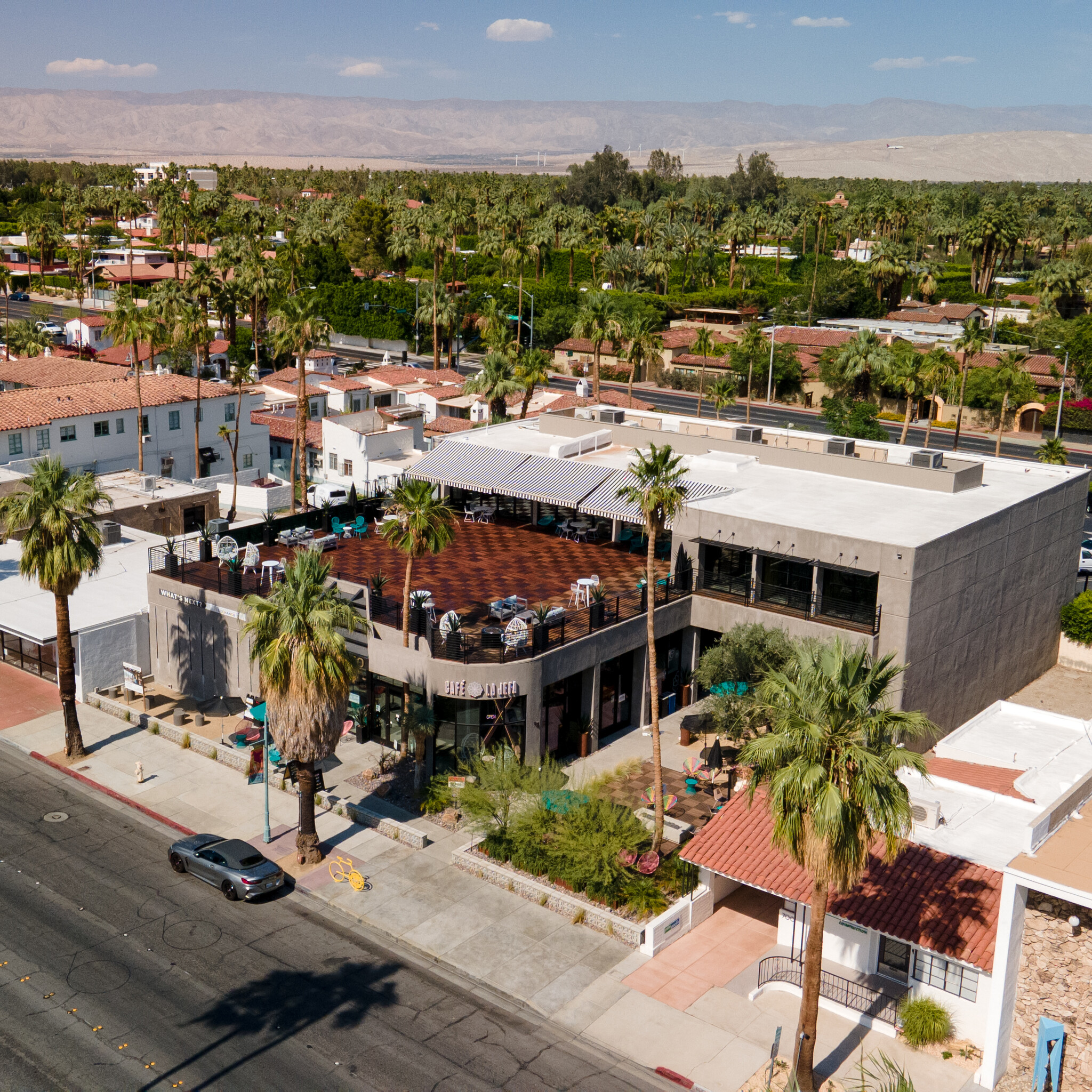 750 N Palm Canyon Dr, Palm Springs, CA for sale Aerial- Image 1 of 1