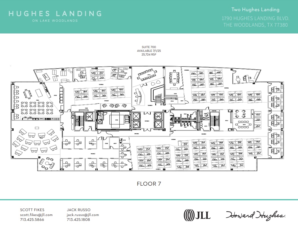 1790 Hughes Landing Blvd, The Woodlands, TX for lease Floor Plan- Image 1 of 1