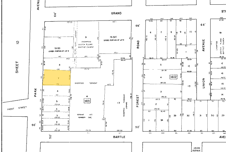 365 Park Ave, Scotch Plains, NJ for sale - Plat Map - Image 1 of 1