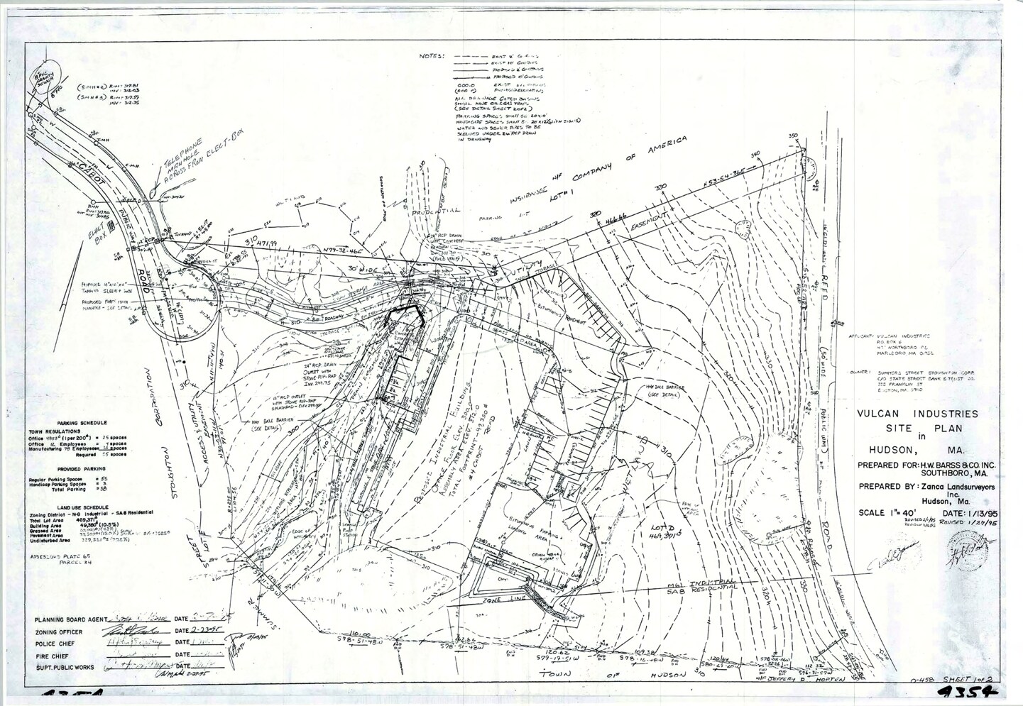 4 Cabot Rd, Hudson, MA for lease Site Plan- Image 1 of 9