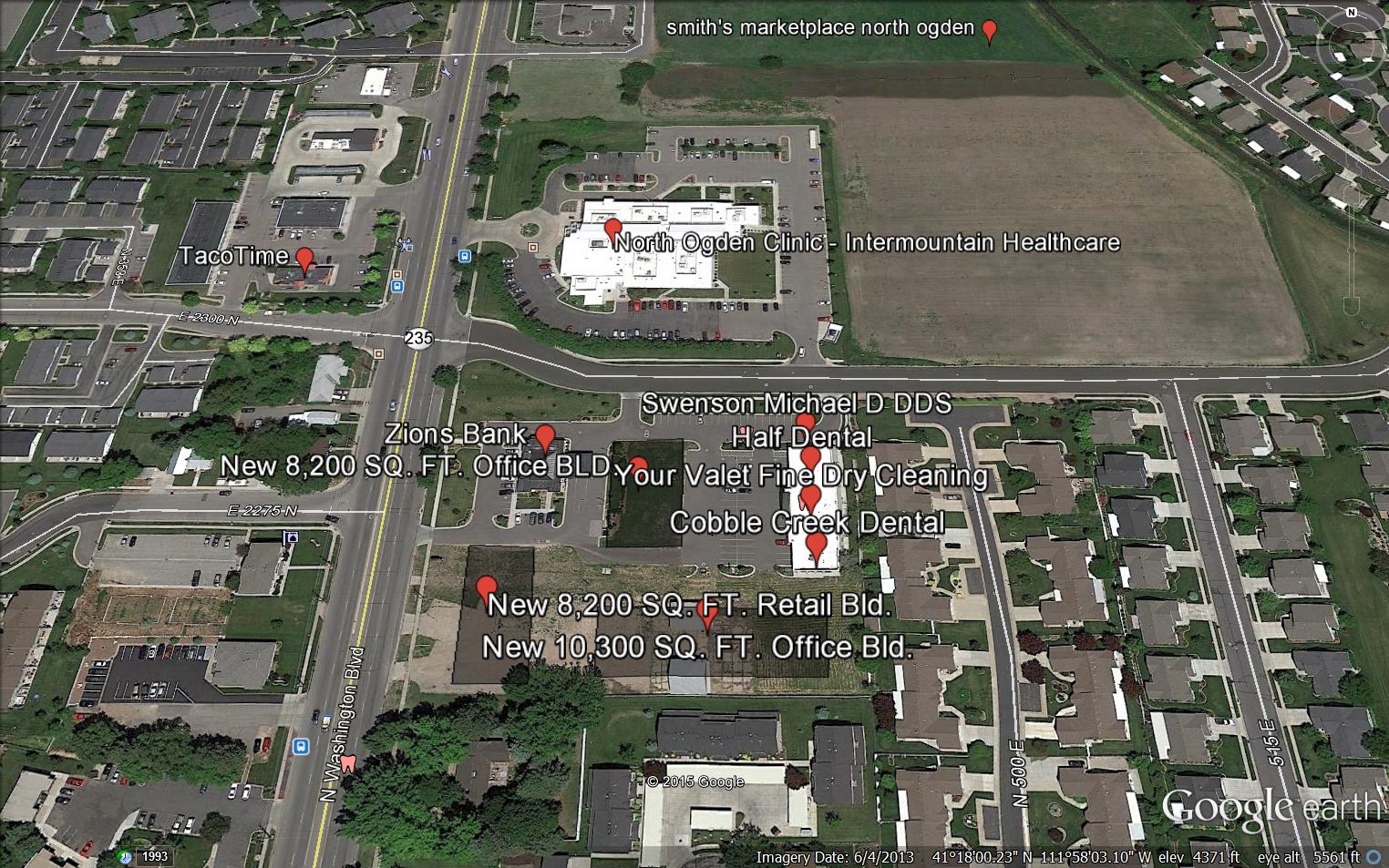2250 N Washington Blvd, North Ogden, UT for sale Aerial- Image 1 of 1