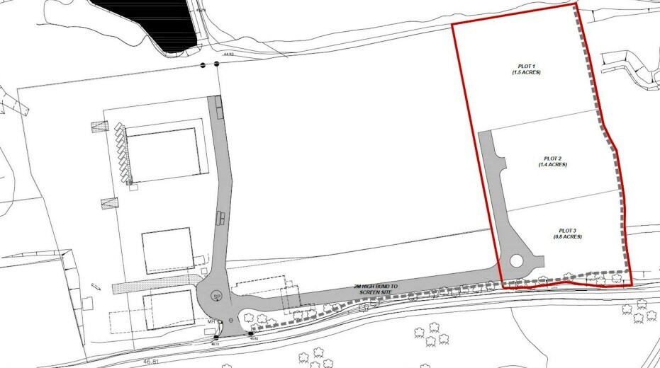 Deans Copse Road, Theale for lease - Site Plan - Image 2 of 2