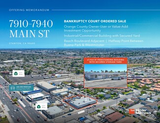 More details for 7910-7940 Main St, Stanton, CA - Industrial for Sale