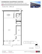 3504-3508 Harwood Rd, Bedford, TX for lease Interior Photo- Image 1 of 1