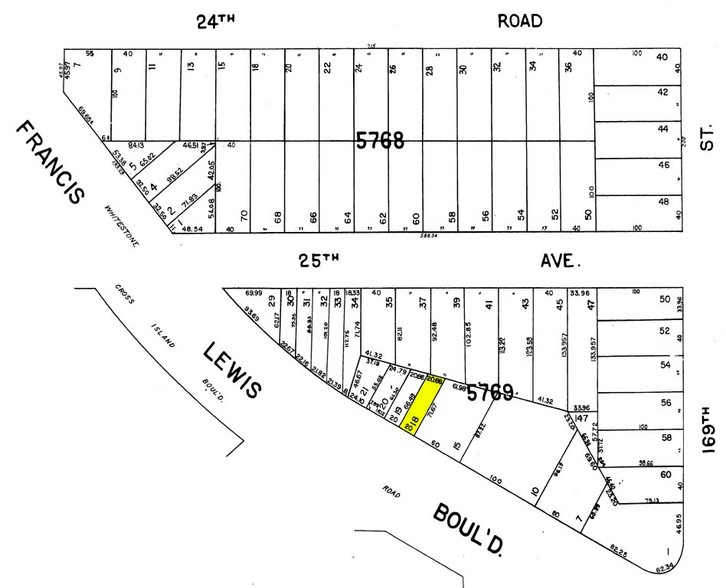 25-31-25-33 Francis Lewis Blvd, Flushing, NY for sale - Plat Map - Image 2 of 31