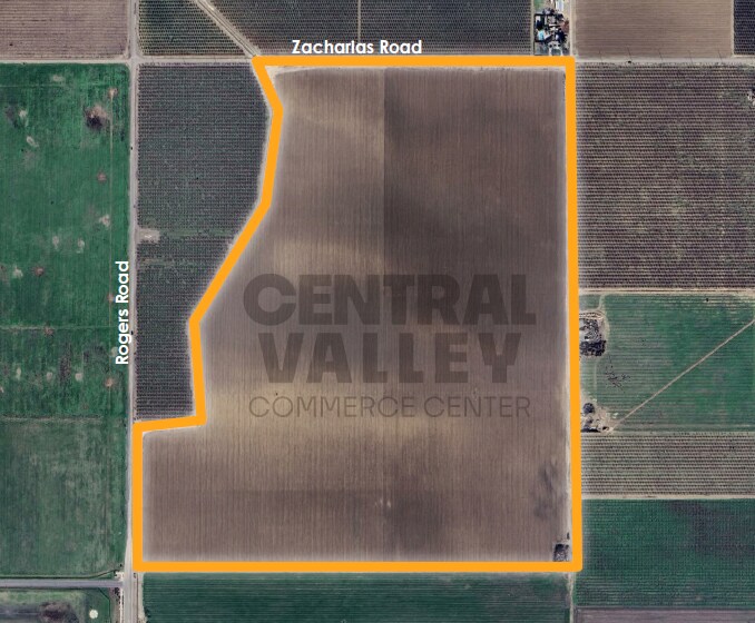 SEC Zacharais Rd & Rogers Rd, Patterson, CA for sale - Aerial - Image 2 of 2