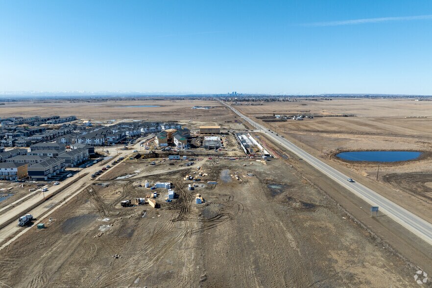 1 Merganser Dr W, Chestermere, AB for lease - Aerial - Image 3 of 4