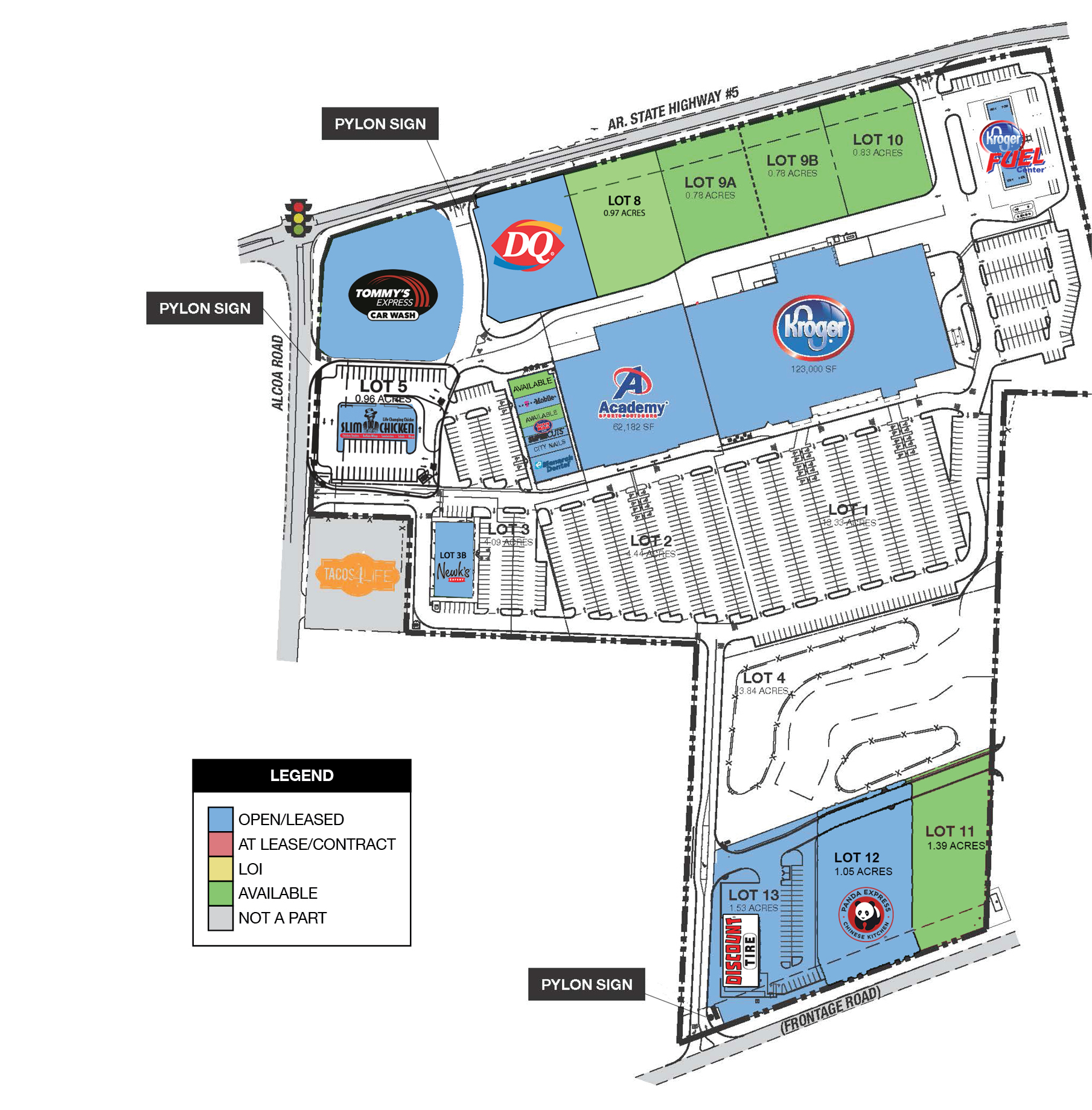 I-30 & Alcoa Rd, Benton, AR 72019 - Hurricane Creek Village - Lot 10 ...