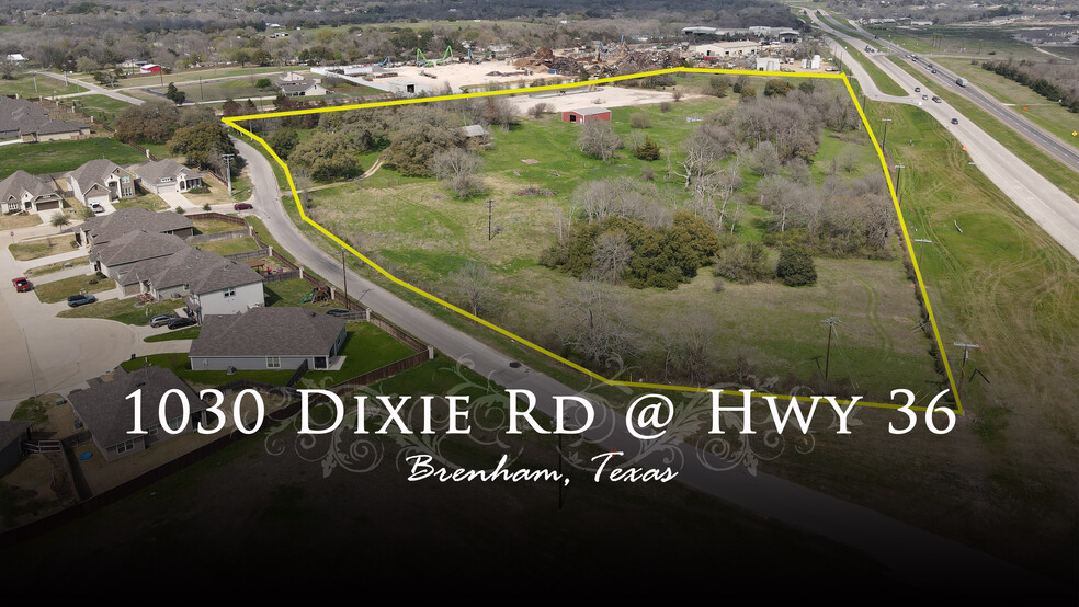 1030 Dixie Rd, Brenham, TX for sale - Building Photo - Image 1 of 17