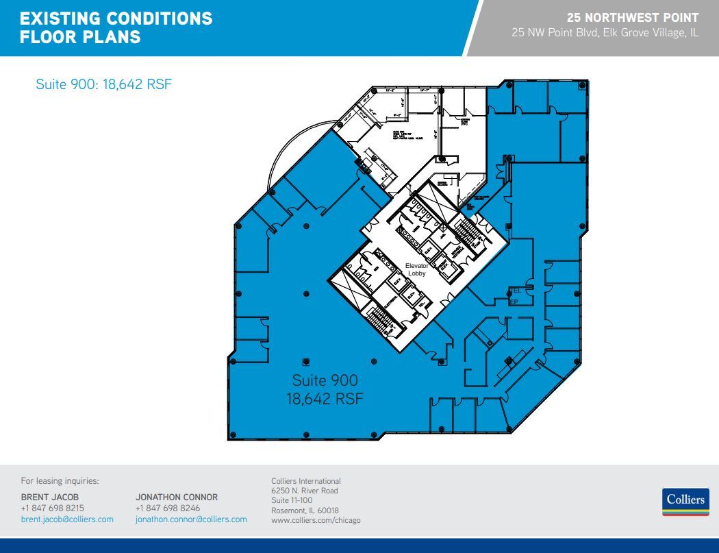 25 NW Point Blvd, Elk Grove Village, IL for sale Floor Plan- Image 1 of 1