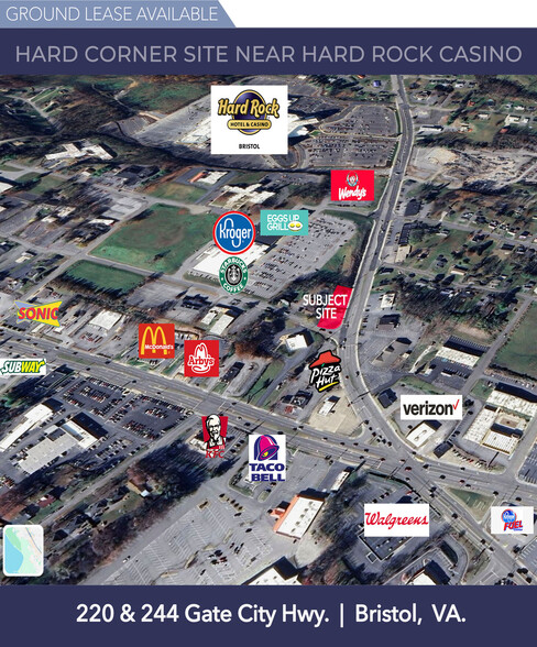 244 Gate City Hwy, Bristol, VA for lease - Primary Photo - Image 1 of 1