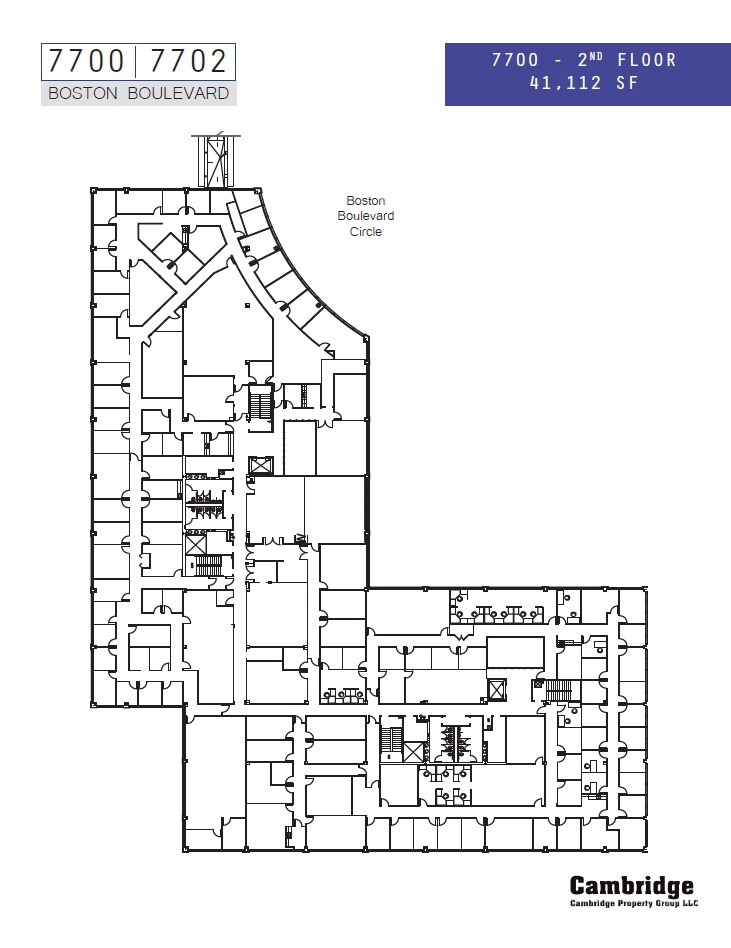 7375 Boston Blvd, Springfield, VA for lease Floor Plan- Image 1 of 1