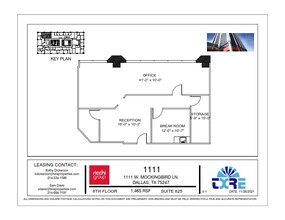 1111 W Mockingbird Ln, Dallas, TX for lease Floor Plan- Image 1 of 1