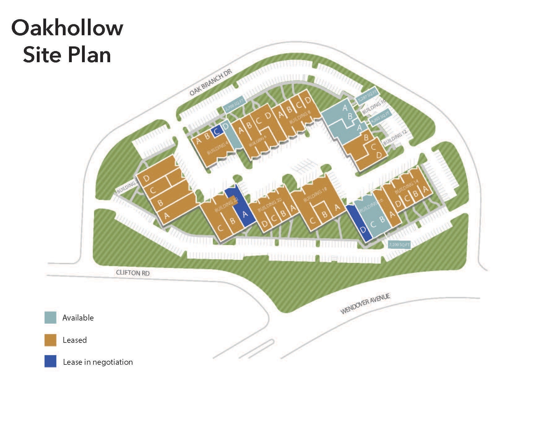 18-22 Oak Branch Dr, Greensboro, NC for lease Building Photo- Image 1 of 1