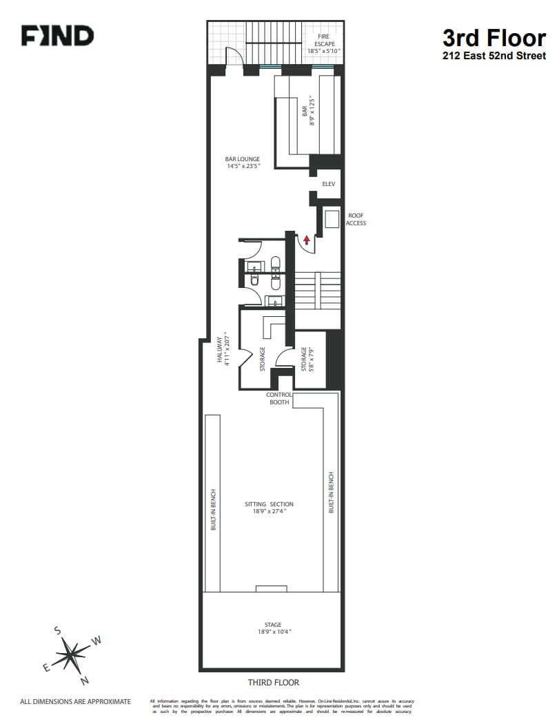212 E 52nd St, New York, NY for lease Floor Plan- Image 1 of 8