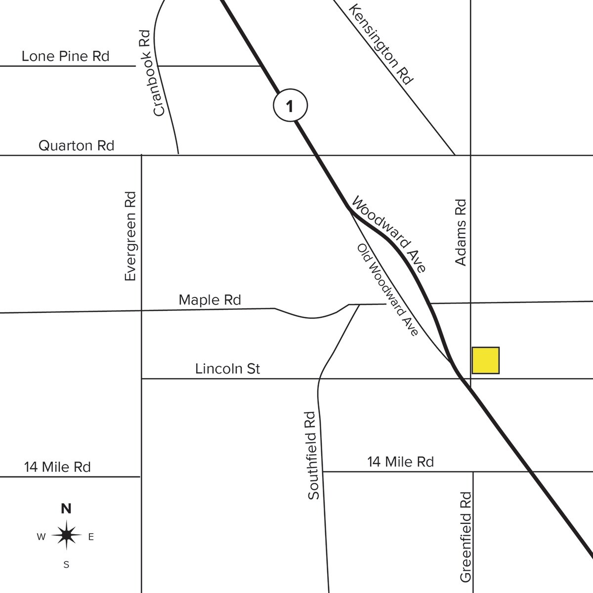 795 S Adams Rd, Birmingham, MI for sale Building Photo- Image 1 of 1