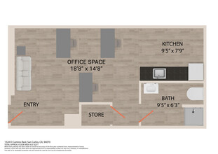 1324 El Camino Real, San Carlos, CA for lease Building Photo- Image 1 of 10