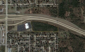 5801 S Elm Pl, Broken Arrow, OK - AERIAL  map view