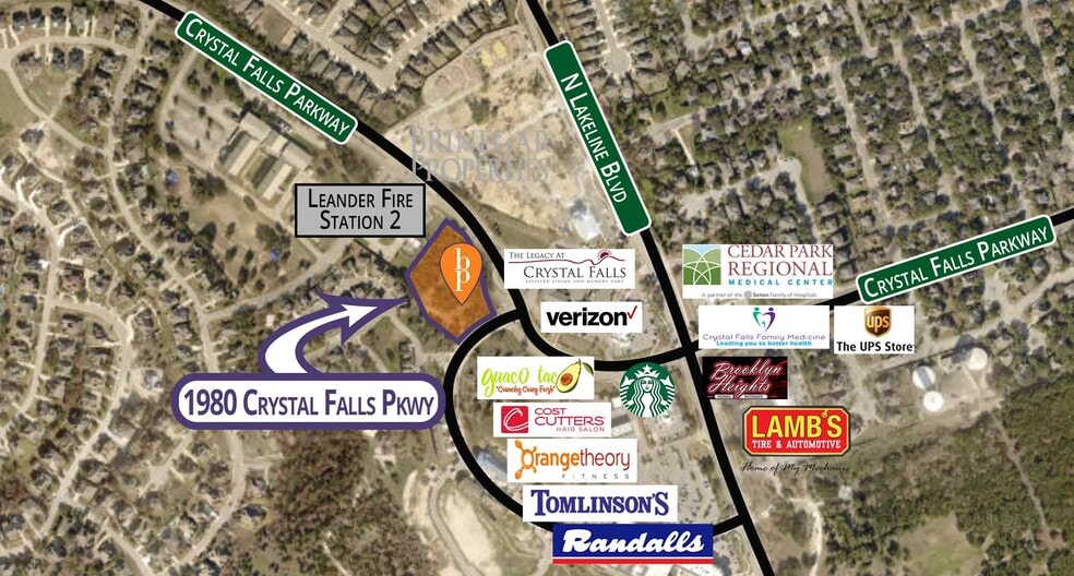 1980 Crystal Falls Pky, Leander, TX for sale - Building Photo - Image 1 of 1