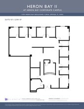 11555 Heron Bay Blvd, Coral Springs, FL for lease Floor Plan- Image 1 of 1