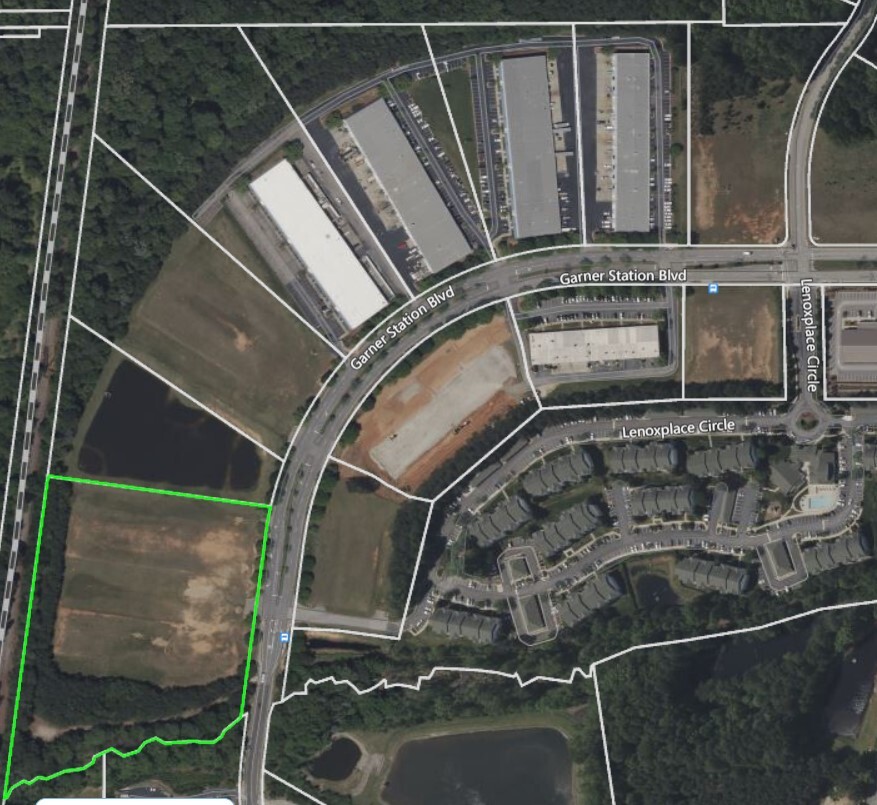 2101 Garner Station Blvd, Raleigh, NC for lease Plat Map- Image 1 of 3