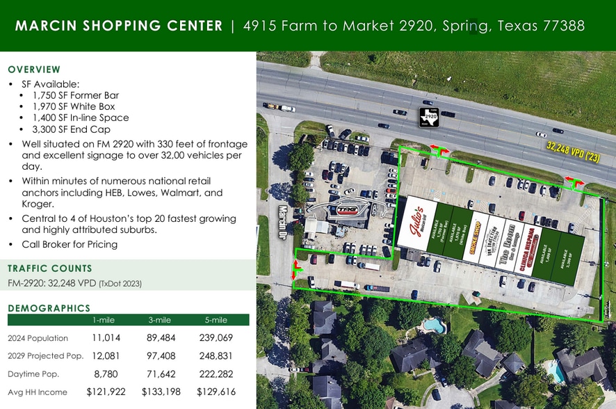 4915 FM-2920, Spring, TX for lease - Building Photo - Image 2 of 7