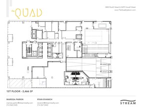 2699 Howell St, Dallas, TX for lease Floor Plan- Image 1 of 1