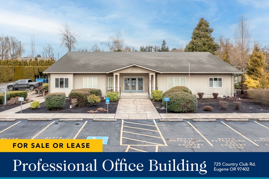 725 Country Club Rd, Eugene, OR for sale - Building Photo - Image 1 of 1