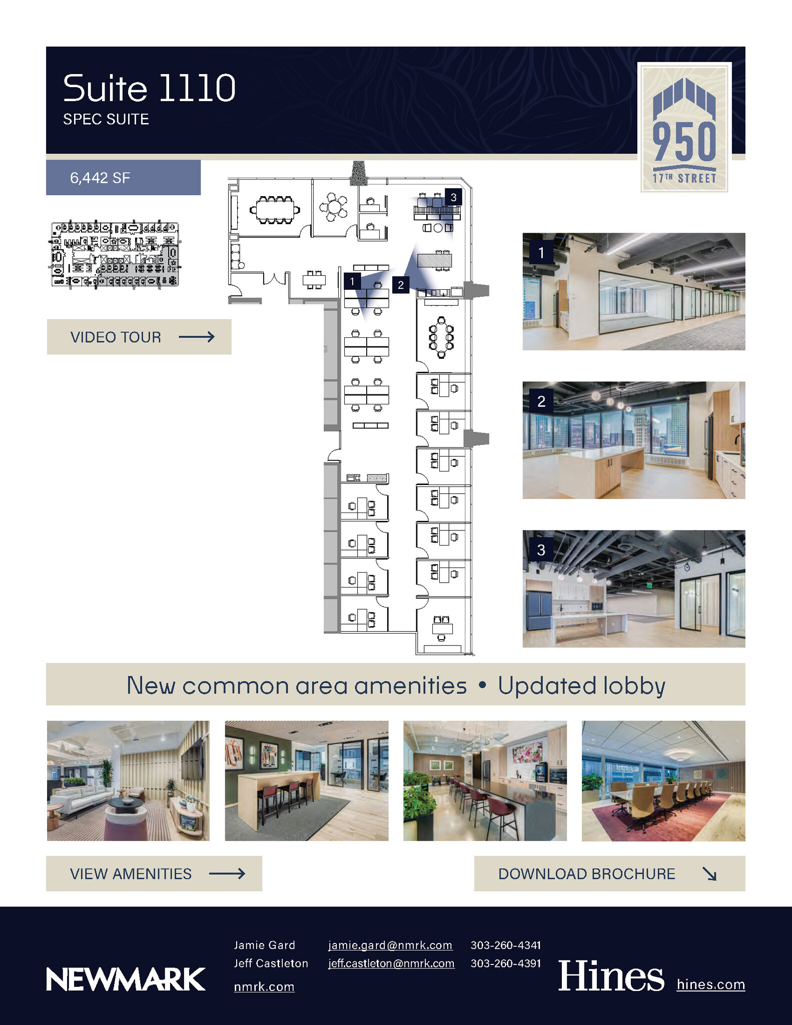 950 17th St, Denver, CO for lease Floor Plan- Image 1 of 1