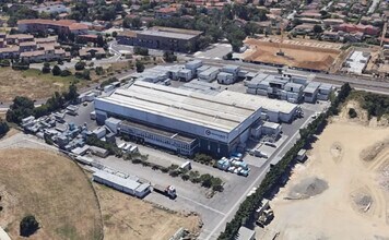 3 Avenue Du Général De Monsabert, Toulouse, HG - Aerial  map view