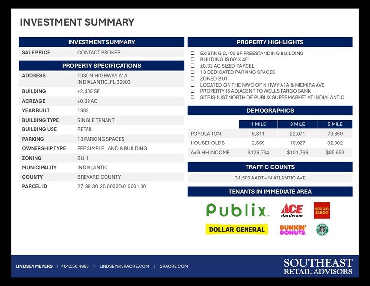 1030 N Highway A1A, Indialantic, FL for sale - Building Photo - Image 2 of 6