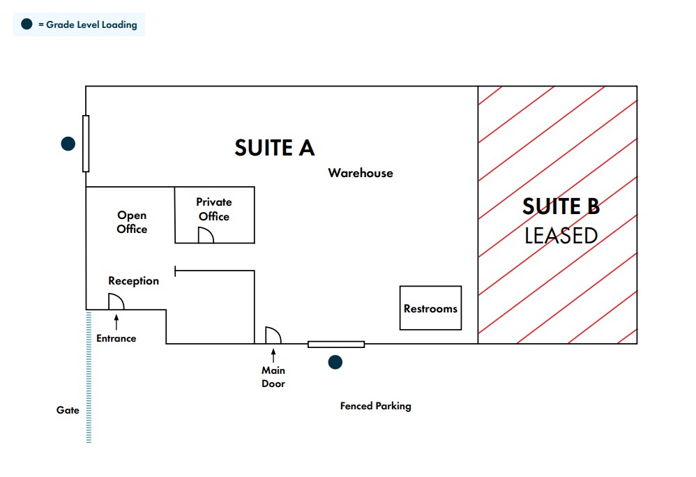 929 Rancheros Dr, San Marcos, CA for lease Floor Plan- Image 1 of 2
