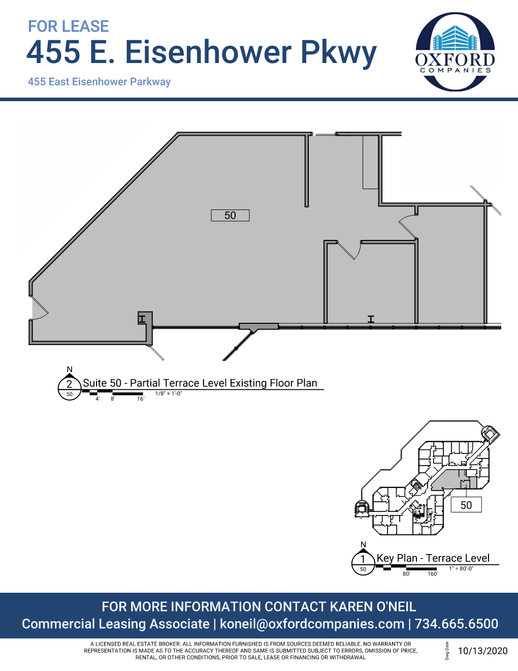 455 E Eisenhower Pky, Ann Arbor, MI for lease Floor Plan- Image 1 of 4