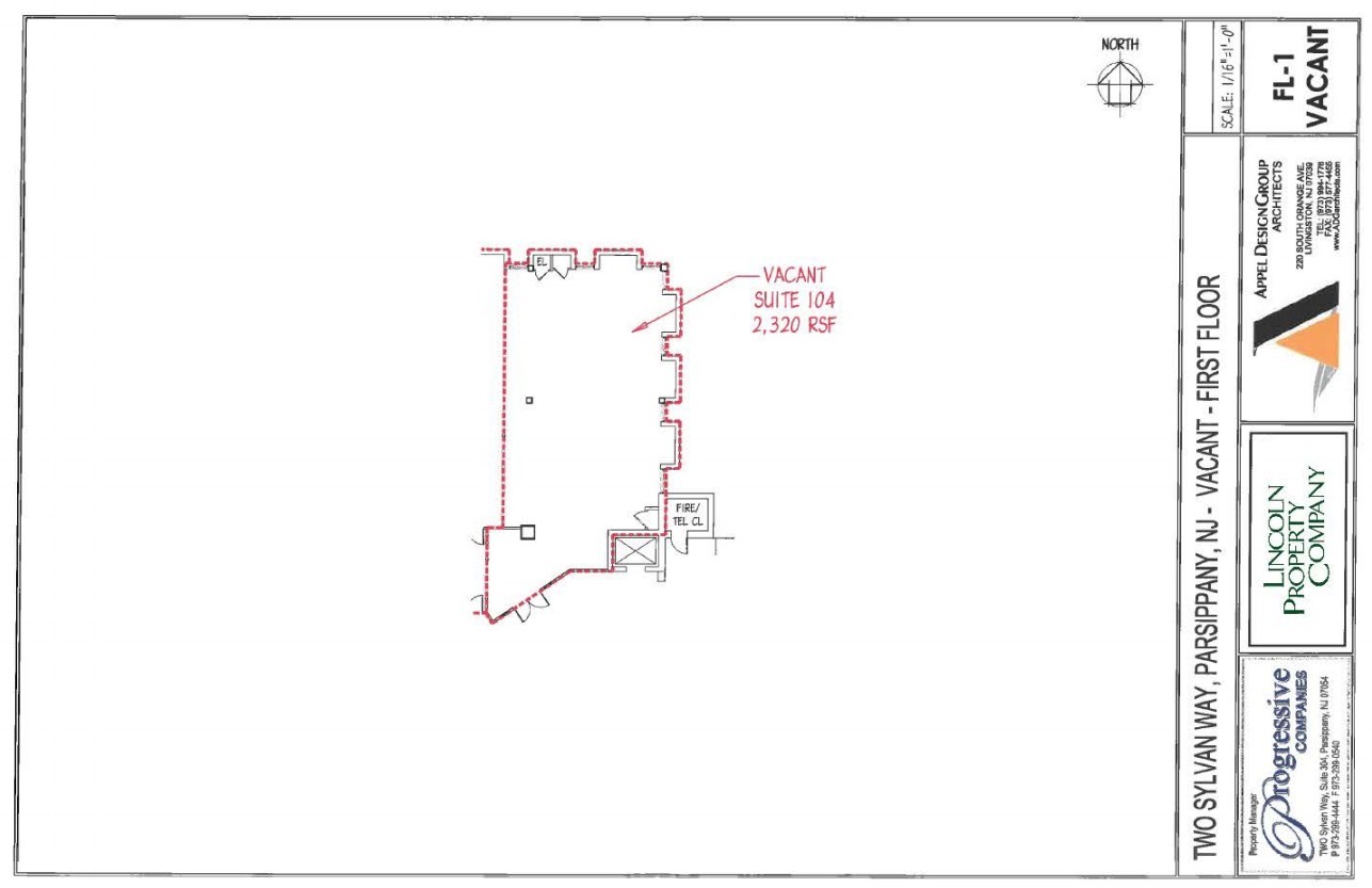 2 Sylvan Way, Parsippany, NJ for lease Floor Plan- Image 1 of 1