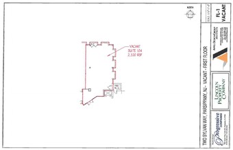 2 Sylvan Way, Parsippany, NJ for lease Floor Plan- Image 1 of 1