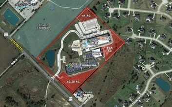 5757 S State Highway 205, Rockwall, TX - AERIAL  map view - Image1