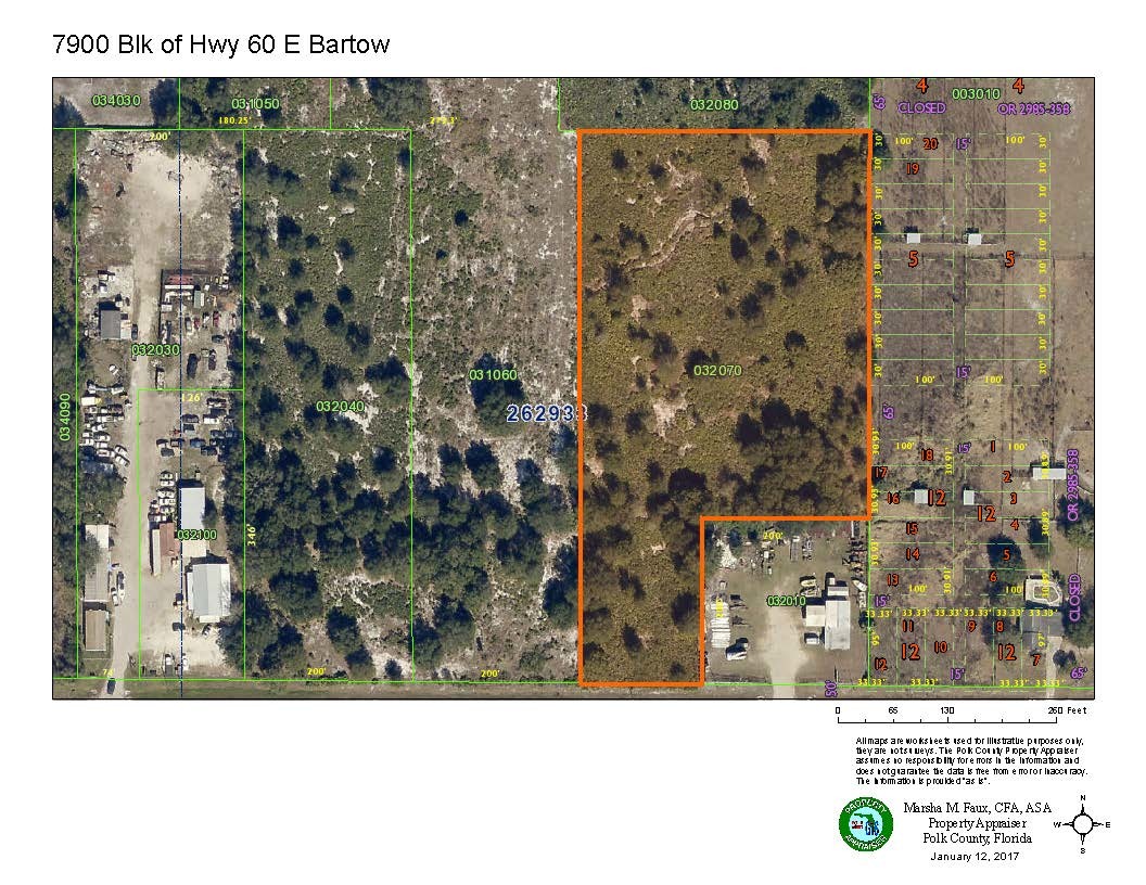 7900 Block Highway 60, Bartow, FL 33083 Land for Sale