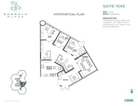 402 W Broadway, San Diego, CA for lease Floor Plan- Image 2 of 2
