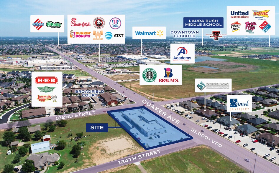 12210 Quaker Ave, Lubbock, TX for sale - Building Photo - Image 2 of 4