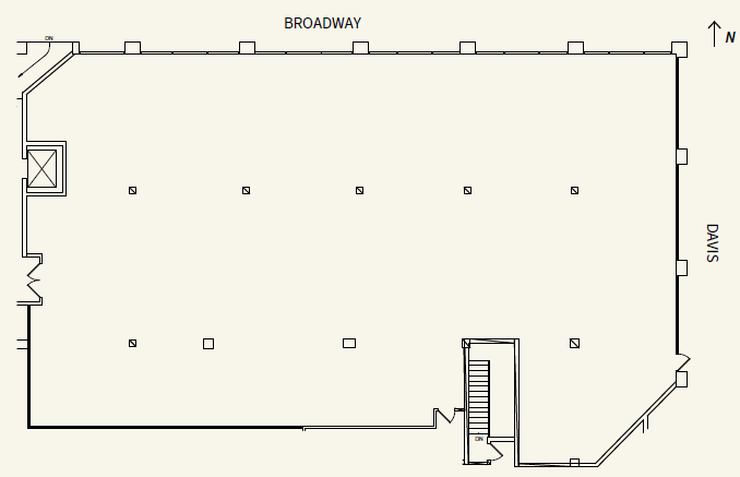 560 Davis St, San Francisco, CA for lease Floor Plan- Image 1 of 4