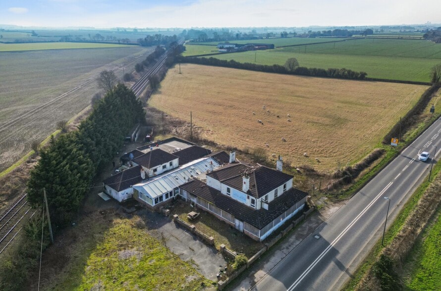 Station Rd, Langworth for sale - Aerial - Image 2 of 5