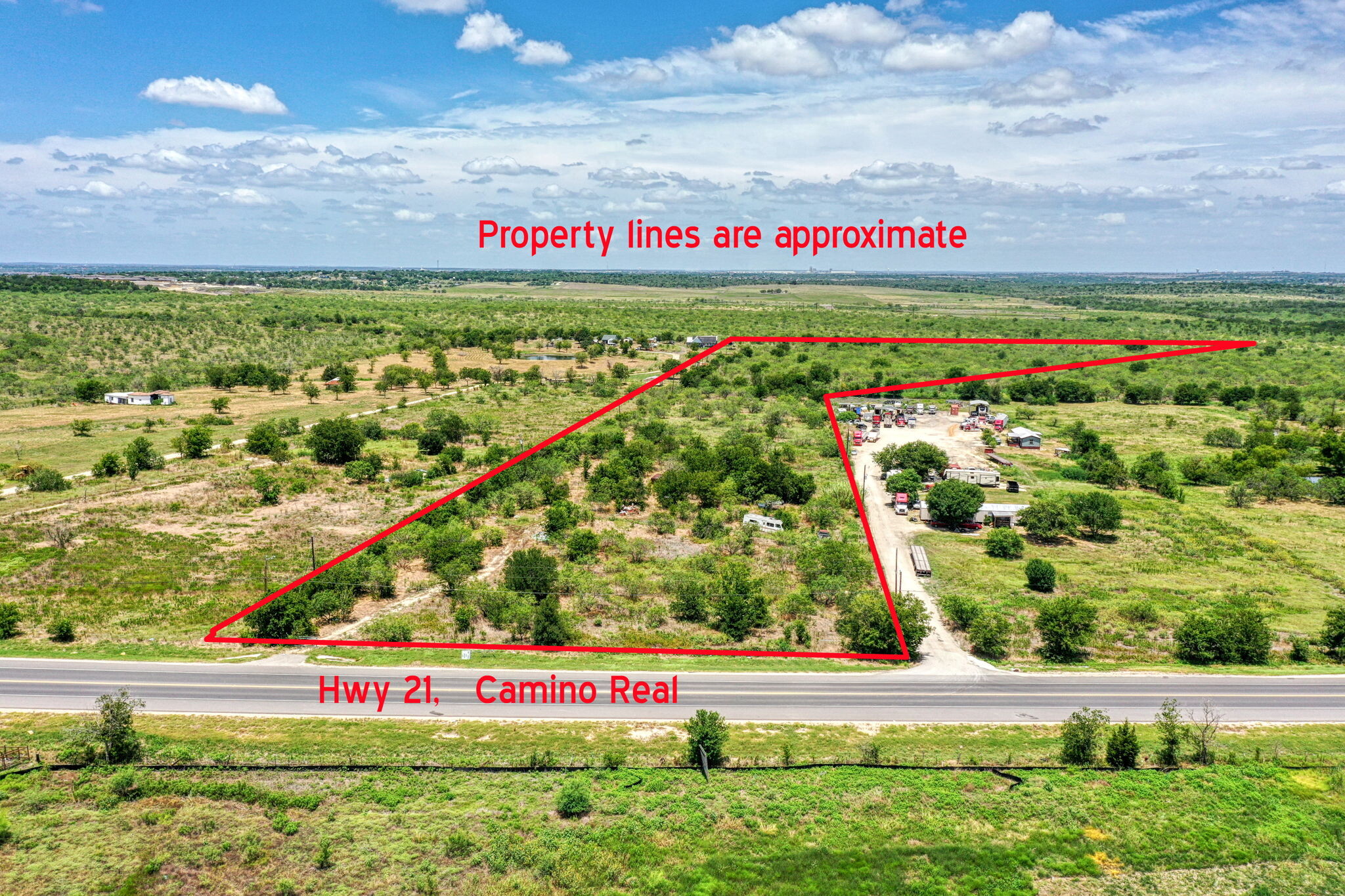 10745 Camino Real, Uhland, TX for sale Aerial- Image 1 of 10